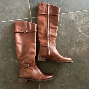 Brown Leather riding boots